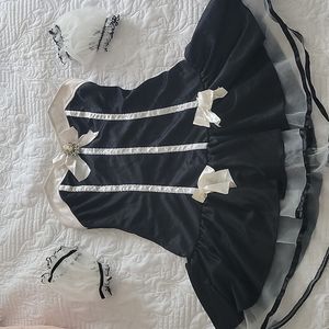 Leg Avenue Strapless Sexy Maid Costume